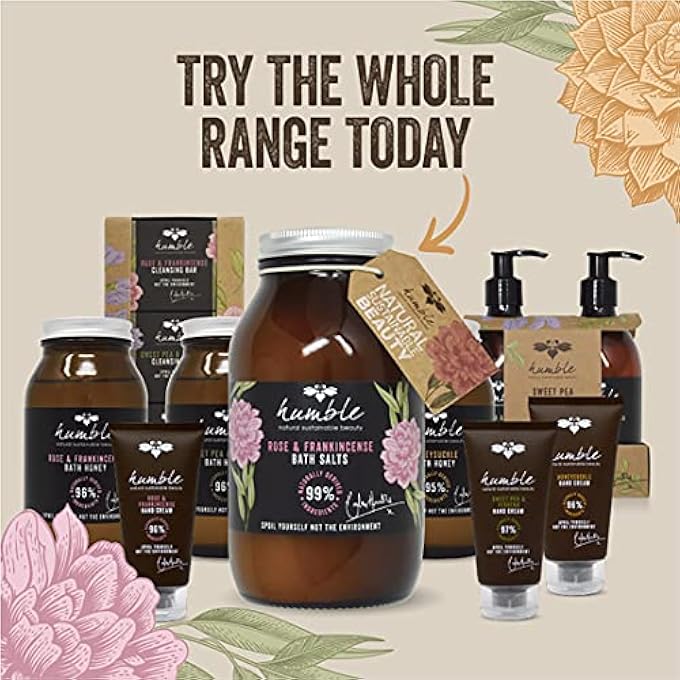 Humble ROSE & FRANKINCENSE HAND WASH (285ML) - KATE PRODUCTS ARE CAREFULLY CREATED SO THAT YOU CAN SPOIL YOURSELF WITHOUT SPOILING THE ENVIRONMENT. CRUELTY FREE. - Image 2